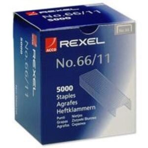 ST1906 | Rexel No 66 Staples 11mm Pack 5000 06070