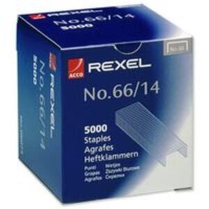 ST1907 | Rexel No 66 Staples 14mm Pack 5000 06075
