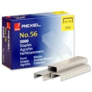 ST1916 | Rexel No 56 Staples 26/6 Pack 5000 06025