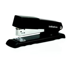 ST2027 | Initiative Metal Half Strip Stapler Black 20 Sheet Capacity