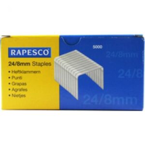 ST9445 | Rapesco Staples 8mm 24/8 Pack of 5000 S24802Z3
