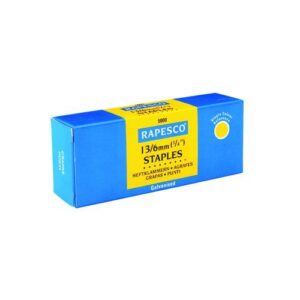 ST9449 | Rapesco Staples 6mm 13/6 Pack of 5000 S13060Z3