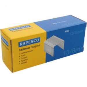 ST9450 | Rapesco Staples 8mm 13/8 Pack of 5000 S13080Z3