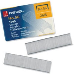 ST9455 | Rexel Staples No56 6mm 1000s 06131