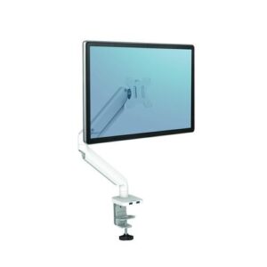 SW4101 | Fellowes Platinum Single Monitor Arm White