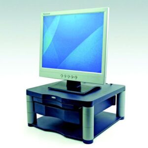 SW9855 | Fellowes Monitor Riser Plus Graphite 9169501