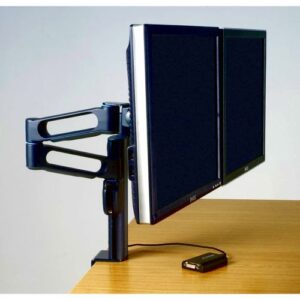 SW9862 | Kensington One-Touch Dual Mon Arm Blk K59601WW