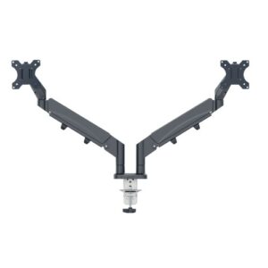 SW9870 | Leitz Ergo Space Saving Dual Monitorarm D.Gy