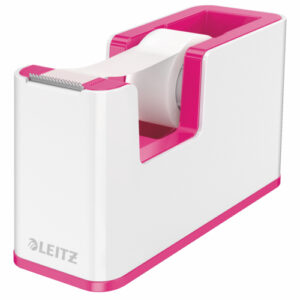 TD9546 | Leitz Wow Tape Dispenser Including Tape White/Pink