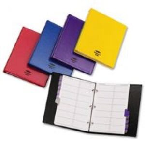 TI1023 | Concord A5 Telephone Index Book 3 Ring CD6 Black 83010/CD6