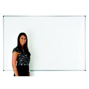 WB6168 | Adboards Deluxe Aluminium Frame Magnetic Whiteboard 900x600
