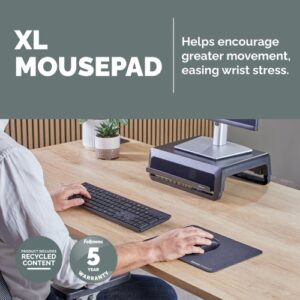 WR2101 | Fellowes Breyta™ XL Mousepad Black