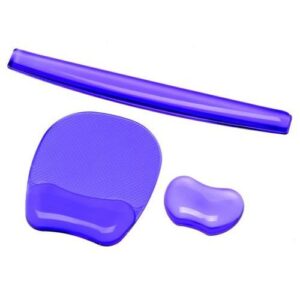 WR9502 | Fellowes Crystal Keyboard Wrist Rest Purple 9143703