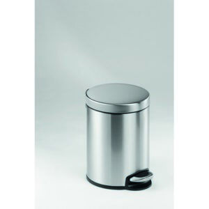 WT1107 | Durable Ssteel Pedal Bin Round 5L