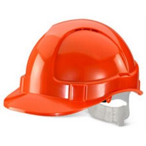 WW1198 | Economy Vented S/Helmet Orange Plastic H