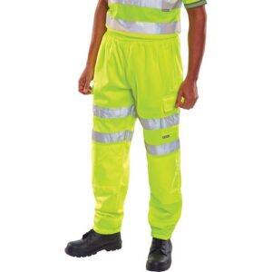 WW1283 | Hi Viz Sweat Jog Bottom Sy L