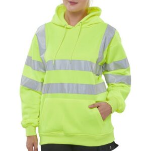 WW1301 | Hoody Pull On Sweatshirt Sat Yellow Xxl
