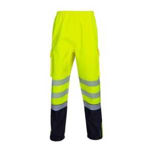 WW1352 | Deltic Hi-Vis Overtrouser Two-Tone Saturn Yellow XXL