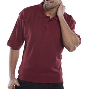 WW1368 | Click Pk Shirt Burgundy M
