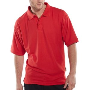 WW1387 | Click Pk Shirt Red M