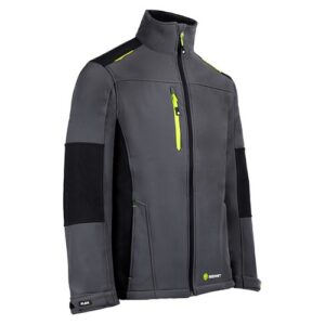 WW1446 | Flex Softshell Jacket Two-Tone Grey Bla