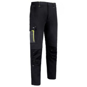 WW1458 | Flex Workwear Trouser Two-Tone Black Gr