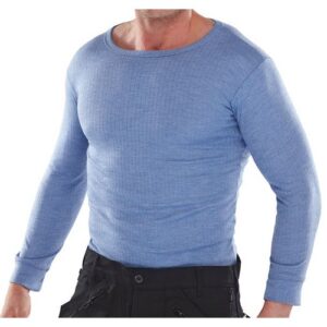 WW1649 | Thermal Vest L/S Blue Xl