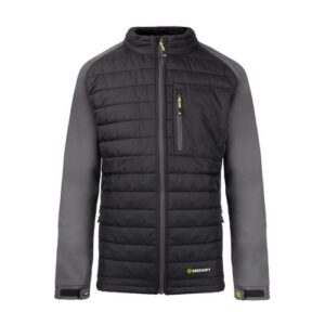 WW1884 | Flex Workwear Padded Jacket Blk/Gry 3Xl