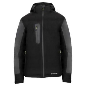 WW1895 | Padded Rain Jacket Blk/Gry Lge