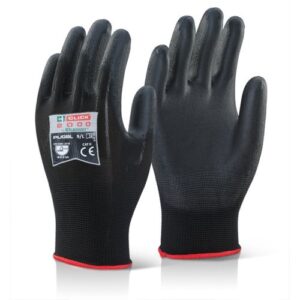 WW2122 | Pu Coated Glove Black Small