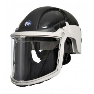 WW2158 | Pf3000 Hard Hat (Black) Papr Clear Visor
