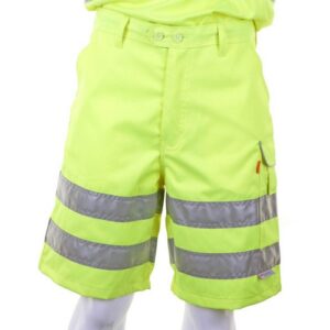 WW2221 | Saturn Yellow Hi Visability Shorts 34