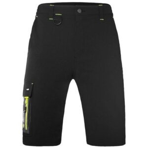 WW2286 | Flex Workwear Shorts Black/ Grey 32