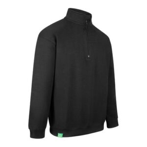 WW2421 | Envirowear Recyclable Quarter Zip Blk Xl