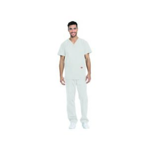 WW2750 | DKP520C Unisex Scrub Set White XXS