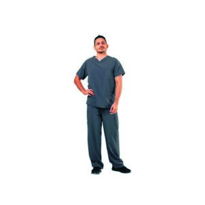 WW3006 | KEYTU100 Unisex Scrub Top Pewter XXS