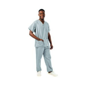WW3210 | 334LW Unisex Scrub Top Grey L