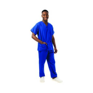WW3352 | 434NPH Unisex Scrub Top Royal M