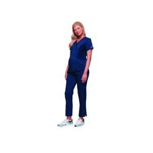WW3563 | WWE688 Maternity Scrub Top Navy S