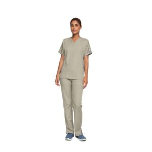 WW4303 | Cherokee Scrub Top KhakiXS