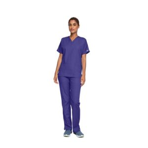 WW4412 | Cherokee Scrub Top GrapeL
