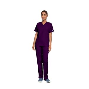 WW4432 | Cherokee Scrub Top EggpltXS