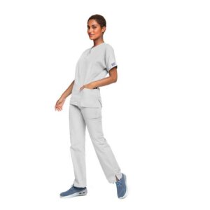 WW4451 | Cherokee Scrub Top WhiteS