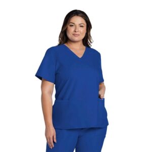 WW4693 | Cherokee Ultra V-neck RoyalBXS