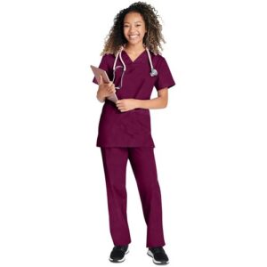 WW5676 | Cherokee Scrub Set WineS