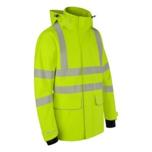 WW6822 | Beeswift Stormwear Mens Hi-Vis Jacket Yellow M