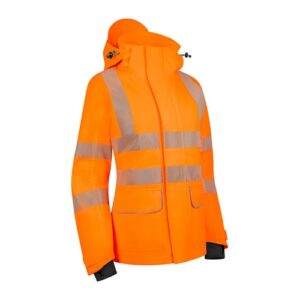 WW6848 | Beeswift Stormwear Womens Hi-Vis Jacket Orange 08