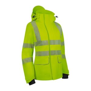 WW6857 | Beeswift Stormwear Womens Hi-Vis Jacket Yellow 14