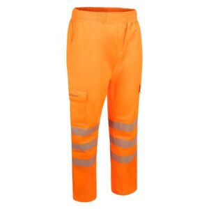 WW6861 | Beeswift Stormwear Womens Hi-Vis Overtrouser Orange 10