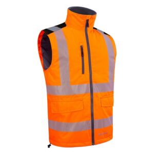 WW6917 | Mens Two-Tone Bodywarmer Fo/Bl 3Xl